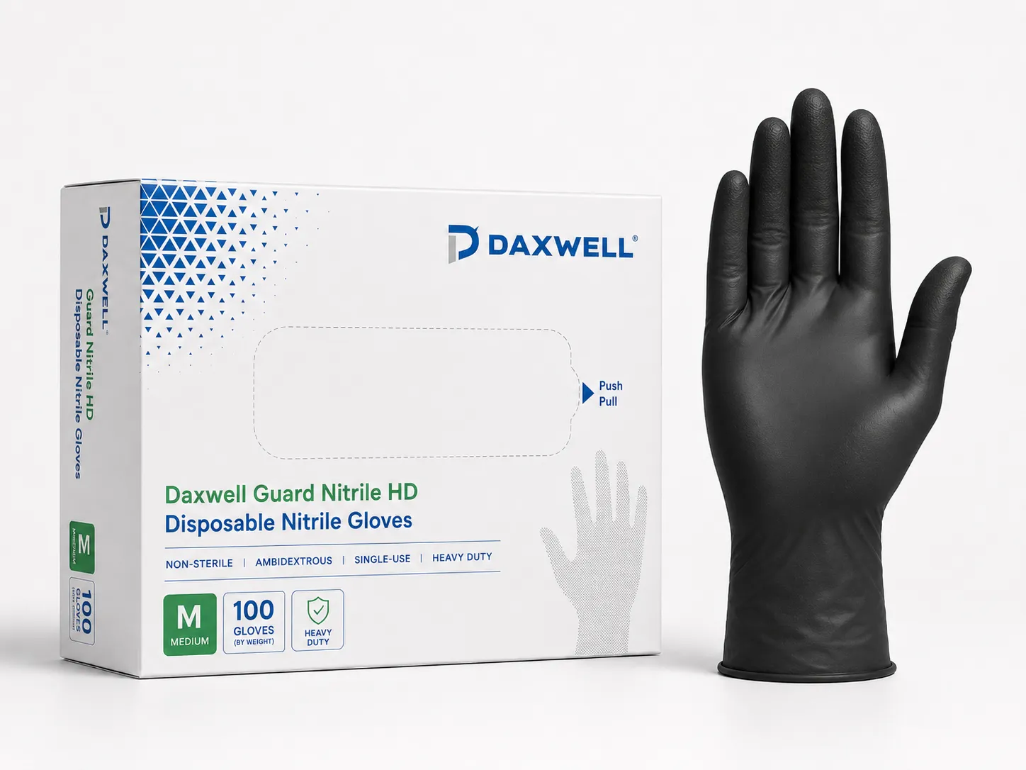 Nitrile Heavy-Duty Gloves